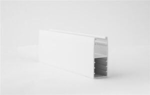 PVC vodilica ravna 53x22mm 2mm debljine